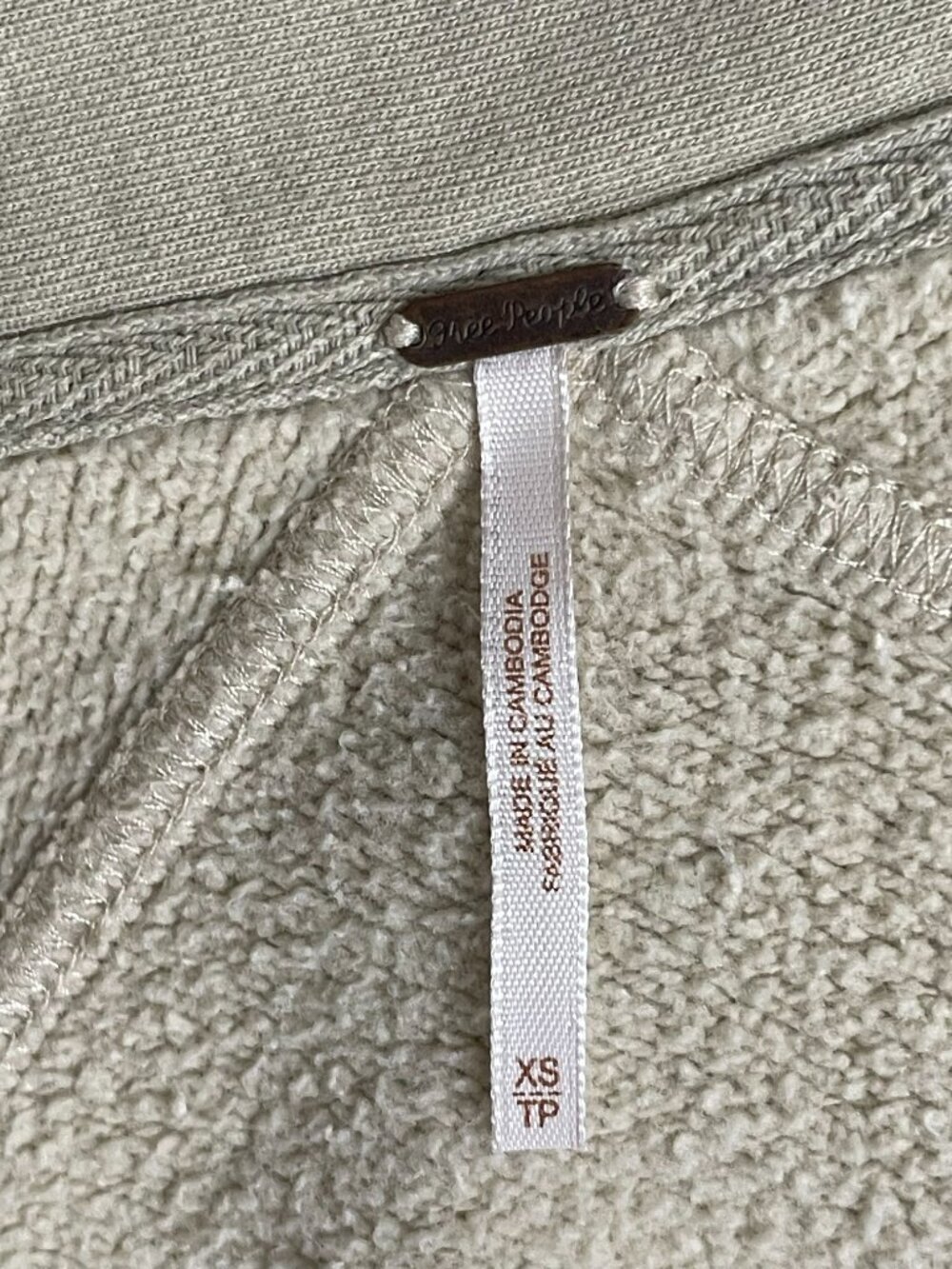 Free People Shacket, Button Front with Pickets, size XS - Picture 7 of 13